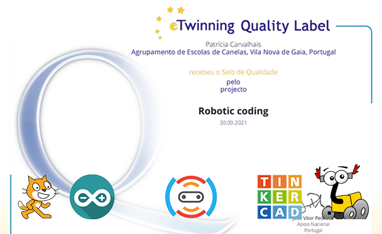 Projeto eTwinning “Robotic Coding”