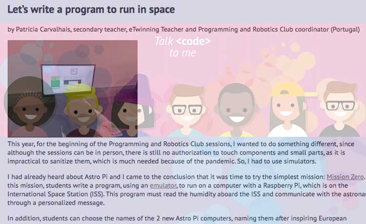 Eu Code Week: Blog post