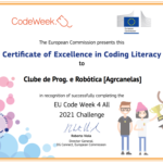Certificado CodeWeek