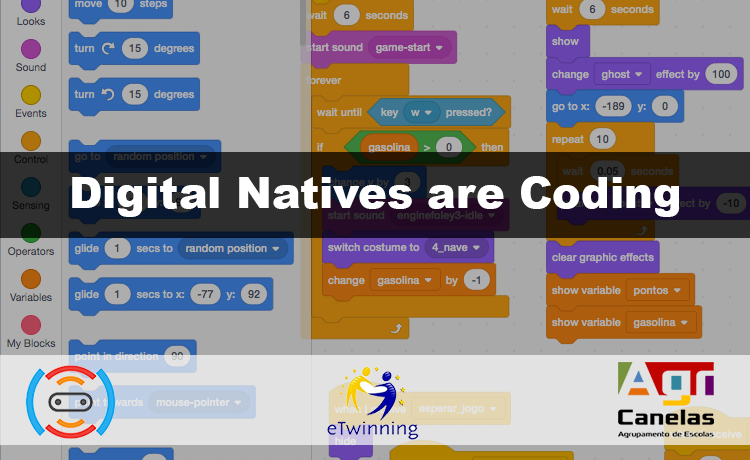 Projeto eTwinning – Digital Natives are Coding