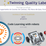 Projeto eTwinning “Code Learning with Robots”