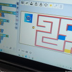 Desafio do Labirinto no Clube de Programação e Robótica – Primeiros Passos!