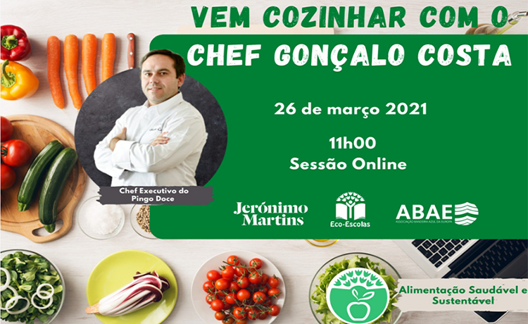 Workshop “Vem cozinhar com o Chef Gonçalo Costa”
