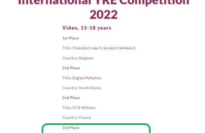 YRE International Competition