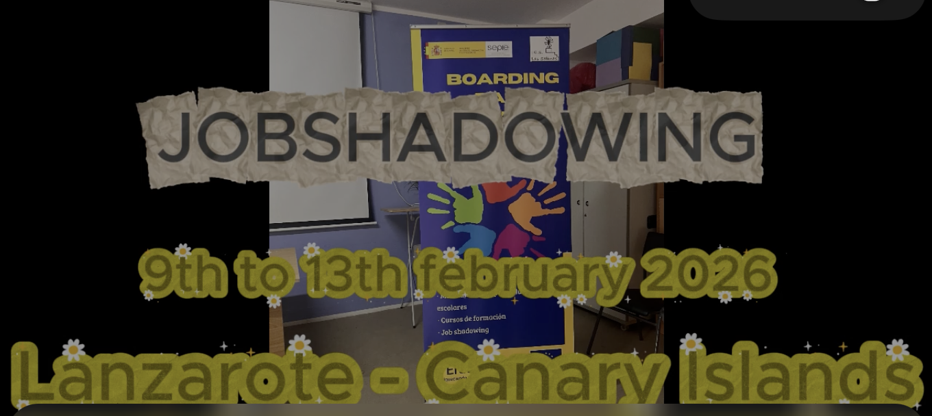 Mobilidade Erasmus+ em Lanzarote – Experiência de Job Shadowing  IES Las Salinas, Lanzarote, Canarias (Espanha)