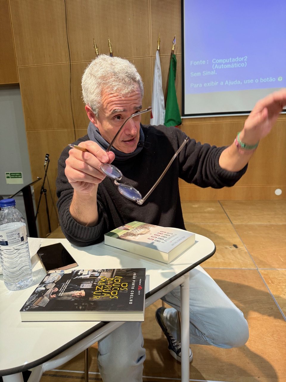 Sessão literária com João Pinto Coelho